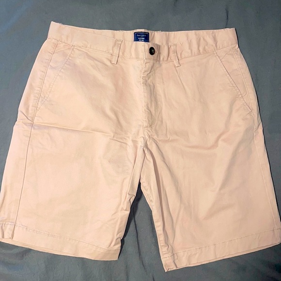 Pink Khaki Shorts - Picture 1 of 3